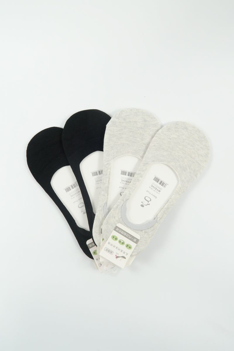 ถุงเท้าแบบไมโครสำหรับลำลอง - Microfiber Ultra Low-Cut Sock Liners