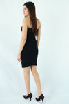 เดรสเกาะอก กำมะหยี - Strapless Clubwear Evening Party Bodycon Velvet Dress