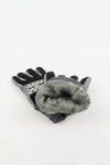 ถุงมือไหมพรมกันหนาว - Fleece Thick Knit Velvet Gloves