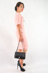 เดรสทรง Slim Fit - Short Sleeves Slim Fit Midi Dress