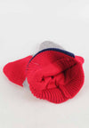 หมวกไหมพรม หมวกถักกันหนาว สำหรับเด็ก 1-2 ขวบ - Monkey Cat Ears Cap Wool Warm Beanies for Boy and Girl (1-2)Years)