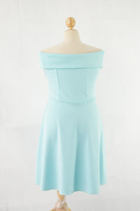 ชุดเดรส Off-Shoulder Fit & Flare - Love Off The Shoulder Fit & Flare Dress