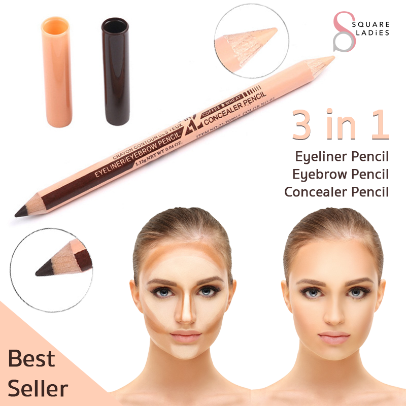 ดินสอคอนทัวร์ริ่ง เฉดดิ้ง ไฮไลท์  - Dual Purpose Eyeliner, Eyebrow ,Concealer EyePencil