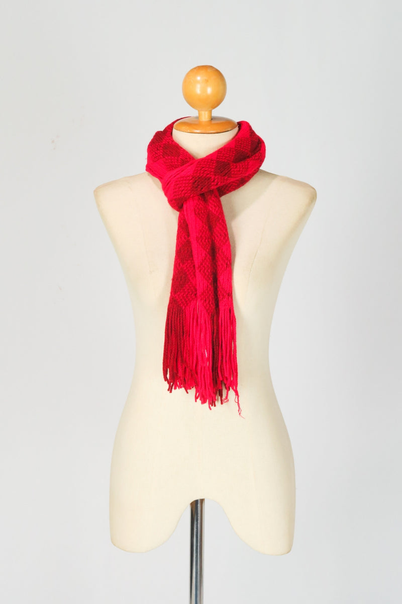 ผ้าพันคอไหมพรม - Mulit Wrap Knit Scarf