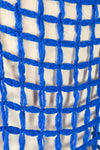 ผ้าพันคอไหมพรมตาข่าย  - Large Cable-Knit Soft Wool Scarf