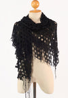 ผ้าพันคอคลุมไหล่ - Double-Layer Triangle Scarf