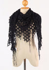 ผ้าพันคอคลุมไหล่ - Double-Layer Triangle Scarf
