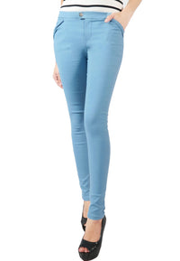 กางเกงยีนส์ขายาวทรงสกินนี่ P-9013 - Candy Skinny Pencil Pants