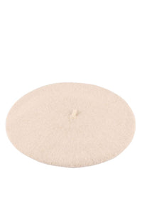 หมวกขนสัตว์ผ้าวูล สไตล์ฝรั่งเศส - Casual Beret Beanie Wool Hat