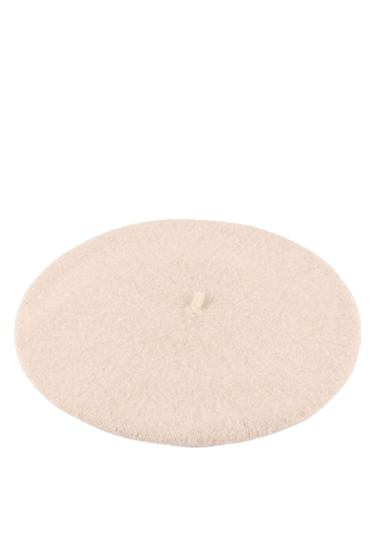 หมวกขนสัตว์ผ้าวูล สไตล์ฝรั่งเศส - Casual Beret Beanie Wool Hat