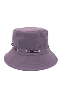 หมวกบักเก็ต  - Unisex Cotton Summer Sunhat Bucket Packable Hats