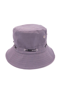 หมวกบักเก็ต  - Unisex Cotton Summer Sunhat Bucket Packable Hats