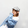 หมวกแฟชั่นผ้าทวีตทรง Cabbie No.203  - Cotton Newsboy Gatsby Apple Cabbie Cap