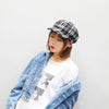 หมวกแฟชั่นผ้าทวีตทรง Cabbie No.203  - Cotton Newsboy Gatsby Apple Cabbie Cap
