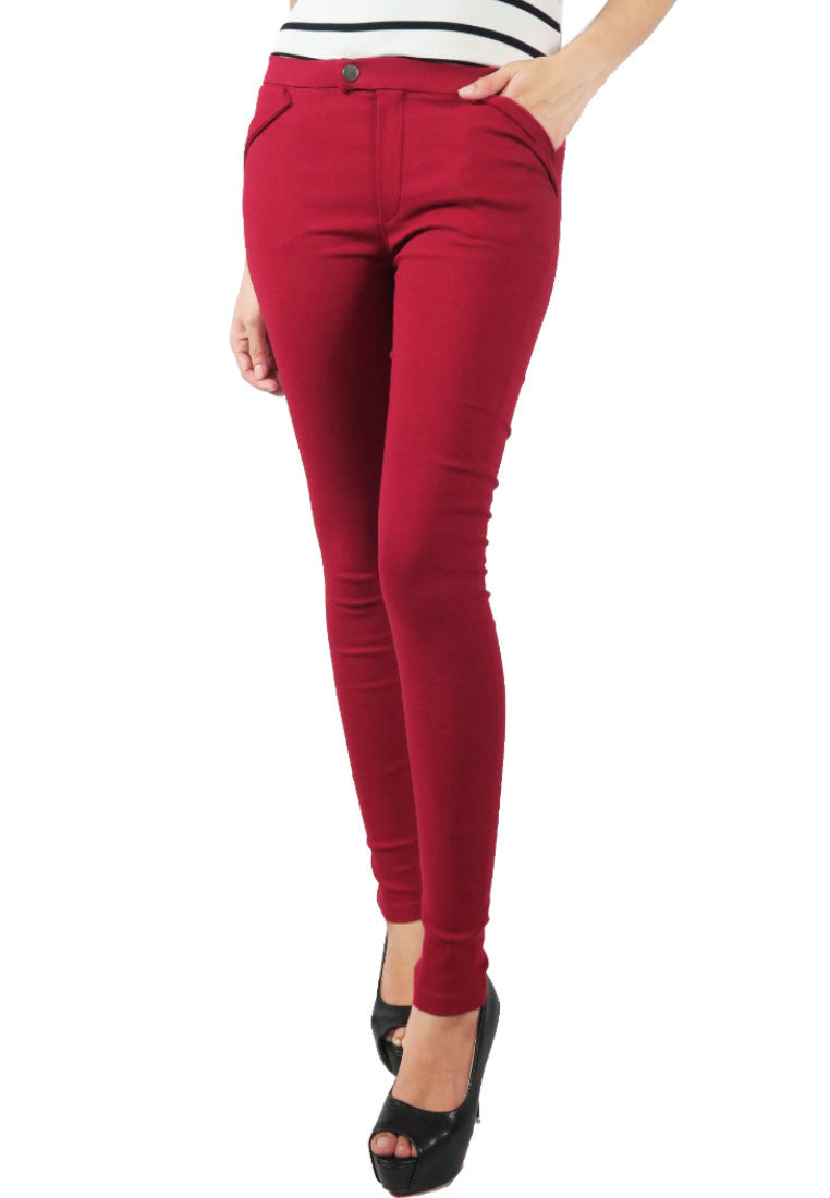 กางเกงยีนส์ขายาวทรงสกินนี่ P-9013 - Candy Skinny Pencil Pants
