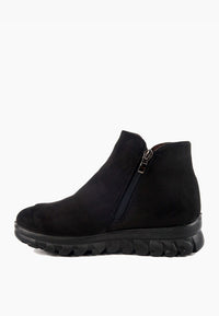 รองเท้าบูทกันหนาวอุณหภูมิติดลบ บุขนด้านใน No.721 - Snow Velvet Fleece Ankle Boots