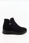 รองเท้าบูทกันหนาวอุณหภูมิติดลบ บุขนด้านใน No.721 - Snow Velvet Fleece Ankle Boots