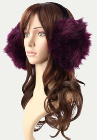 ที่ปิดหูแบบพับได้ ขนาด 5'' - Large Foldable Faux Fur Earmuffs