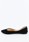 รองเท้าคัชชูส้นแบน A-197 - Shimmer Pointy Toe Ballet Flats