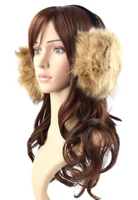 ที่ปิดหูแบบพับได้ ขนาด 5'' - Large Foldable Faux Fur Earmuffs