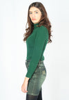 เสื้อไหมพรมคอเต่าแขนยาว - Korean Thick Turtleneck Sweater (T-076)