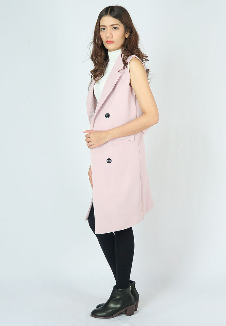 เสื้อแจ็คเก็ตแขนกุด - Hooded Anorak Vest