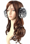ที่ปิดหูกันหนาวลายเสือดาว - Leopard Printed Faux Fur Winter Earmuffs