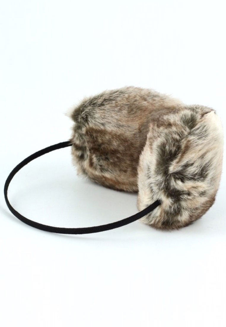 ที่ปิดหูกันหนาว 4.5'' - Printed Faux Fur Winter Earmuffs