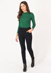 กางเกงบุกันหนาวฮีทเทค No.9279- Thick Thermal Heatech Pencil Pants Skinny Jeans