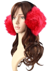 ที่ปิดหูแบบพับได้ ขนาด 5'' - Large Foldable Faux Fur Earmuffs