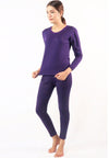 ชุดลองจอห์นฮีทเท็คคอกลม L014 - Round Neck Thermal Winter Heattech Long Johns