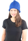 หมวกไหมพรมสีสดสำหรับฤดูหนาว - Fashion Unisex Autumn Winter Knitted Hat