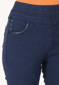 กางเกงบุกันหนาวฮีทเทค No.9279- Thick Thermal Heatech Pencil Pants Skinny Jeans
