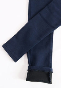 กางเกงบุกันหนาวฮีทเทค No.9279- Thick Thermal Heatech Pencil Pants Skinny Jeans