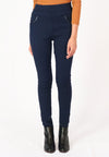 กางเกงบุกันหนาวฮีทเทค No.9279- Thick Thermal Heatech Pencil Pants Skinny Jeans