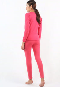 ชุดลองจอห์นฮีทเท็คคอกลม L014 - Round Neck Thermal Winter Heattech Long Johns