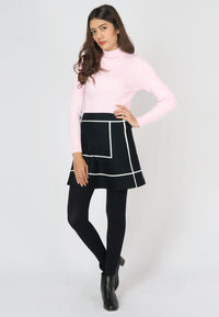 เสื้อไหมพรมคอเต่าแขนยาว - Korean Thick Turtleneck Sweater (T-076)