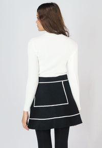 เสื้อไหมพรมคอเต่าแขนยาว - Korean Thick Turtleneck Sweater (T-076)