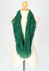 ผ้าพันคอทรงกลมอินฟินิตี้ - Warm Knit Infinity Scarf With Tassels