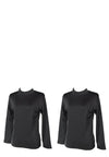 เสื้อแขนยาวลองจอนห์นฮีทเท็คกันหนาว (2 ชิ้น)  - 2 Pieces Turtleneck  Heattech Long Johns T-Shirt NO.L013-T
