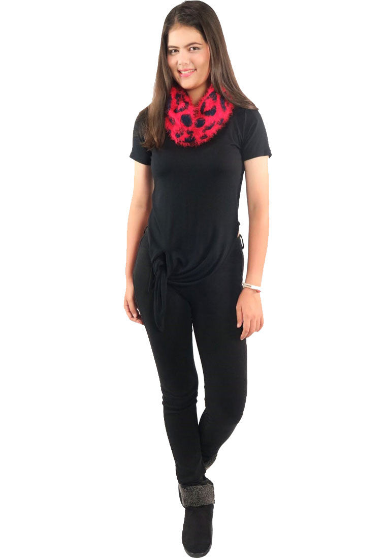 ผ้าพันคอทรงกลมอินฟินิตี้ - Warm Knit Infinity Scarf